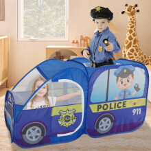 Kids Food Truck Play Tent with Storage Bag Pop-Up Foldable