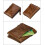 Men's Folding Double Zip Wallet RFID Blocks Retro Short Coin Purse 2