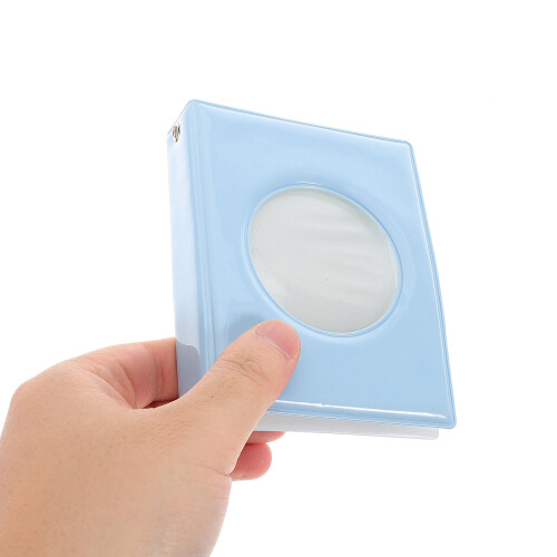 Θήκη φωτογραφικών καρτών Mini Kpop, κοίλος φάκελος ταυτότητας/φωτογραφιών 3" με 2
