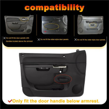Front Left Driver Side Armrest Repair Kit 22818465 for Chevy Silverado/ Sierra 1500 2500HD 3500HD 2010-2014