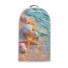 Funda antideslizante y lavable con diseño de estrella de mar para batidora, ideal para encimeras de cocina.