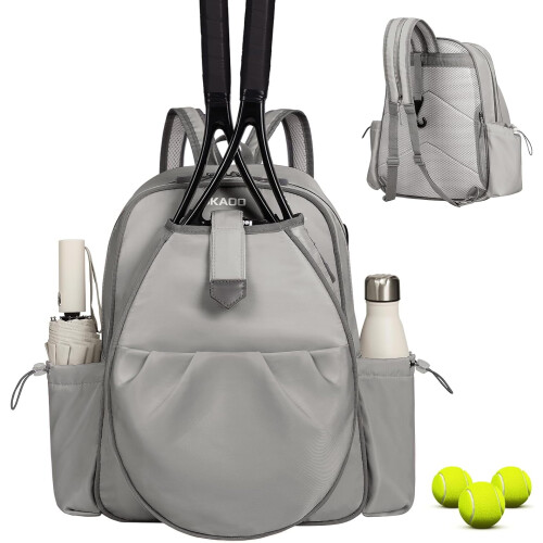 Tennis Backpack Waterproof Oxford 14L with 2 Racket