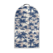 Scena tropicale con palme, set di coperture antipolvere, coperture elastiche per frullatore da cucina per la casa