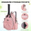 Tennis Backpack Waterproof Oxford 14L with 2 Racket 4
