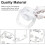 Bowl Cozy Template Cutting Ruler Set Acrylic 3 pcs 4
