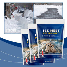 Pet-Friendly Ice Melt Green Salt 3.53 oz 3PCS