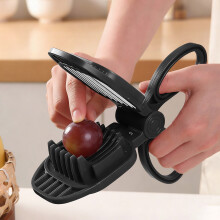 Multifunctional Fruit & Egg Slicer – Stainless Steel Blades for Fruits, Vegetables & Hard-Boiled Eggs