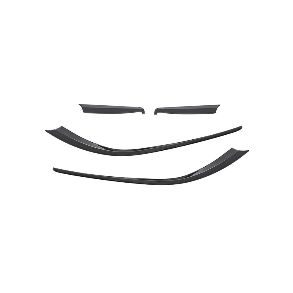 Saudism Car Front Bumper Wind Spoiler Bumper Protector Fixed Wind Wing Trim For Focus Mk3 2012-2018