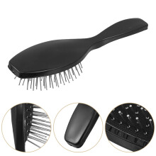 BESTONZON Bristle Hair Brush Anti Static Detangling Styling Comb for Wigs Daily Use 1Set