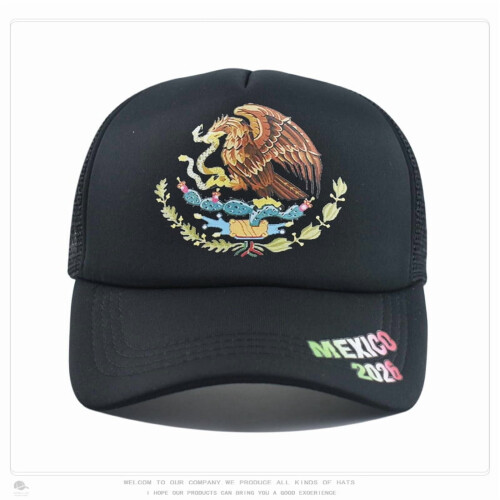 Football Print Sponge Mesh Baseball Cap 1