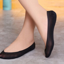 Women's Low-Cut Solid Color Invisible Ballerina Socks