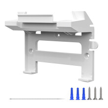 ABS Plastic Wall Mount for Starlink Gen 3 Reliable Base for Router & Adapter for Satellite Internet in Various Settings