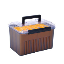Portable Fishing Lure Box with Transparent Lid & Wear-Resistant Separators – Compatible with All Standard Lures