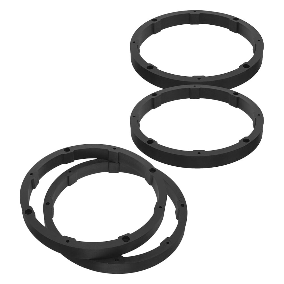 4Pcs Automotive Speaker Spacer Adapter Rings Vehicle Speaker Spacer Ring Plastic Speaker Gasket For Car Audio System Modification 9362892510885