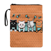 Bible Case Bag with Zipper Pocket Polyester Storage & Portability for Men Journals Planners Books 11.4 Inch X 8.66 Inch