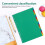Plastic Numbered Dividers Assorted Color 20 Pages 3