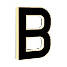 Solar LED House Numbers & Letters – Lighted Outdoor Address Sign, Compatible with Modern Home, Garage, Shop