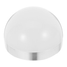 LED Bulb Diffuser Cover, Anti-Fog Half Circle Design, PC Material, Ideal for Commercial and Various Lighting Applications