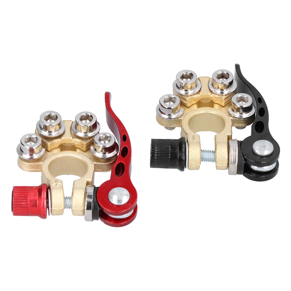4 Way Battery Terminal Clamp For Car & Truck Positive Negative X0374 8491391710166