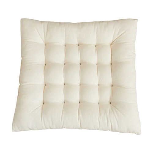 Almofada de assento quadrada acolchoada com airbag, 45x45cm 1