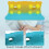 EVA Ventilated Turning Wedge Pillow Ergonomic Washable 8