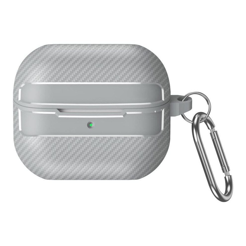 For Galaxy Buds 3 Pro Shoproof Carbon Fiber Pattern Case+Keychainnew T1i7 Gray 9122141142966