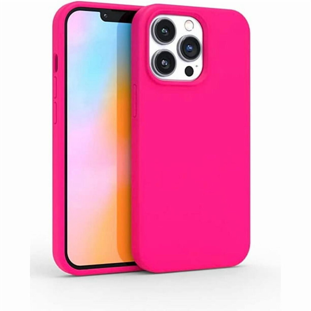 Iphone 12 Shockproof Liquid Silicone Case Pink 9180333318087