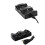 PS3 Controller Charging Dock Charging Station 2 in 1 with LED Light Indicator Compatible for PS3/MOVE Controller, Black 6