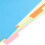10 Pcs Binders Transparent Dividers Colored Pages Tab 2