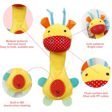 Baby Rasseln 3er-Set Plüschtiere