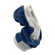 Desk Goose Outfit, 6.29" Mini Porch Goose Hoodie Costume – Blue Tabletop Goose Statue & Key Holder