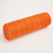 10" x 33ft Metallic Foil Burlap Deco Mesh Ribbon for Wreaths, Swags, Crafts, Parties & Christmas Trees
