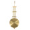Lightweight Golden Pendulum for Wall Clock Replacement with Stable Swing Design 5