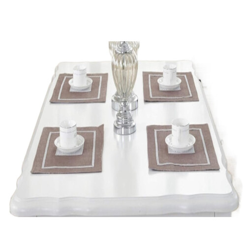 Modern Style Table RunnerClassic Table Runner with Tassels for Dining Kitchen Dresser Decor 2