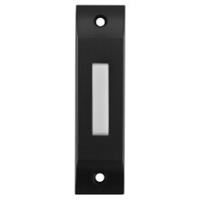OUNONA Doorbell Button Wall-Mounted Replacement Switch Black