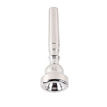 Silver Horn Mouthpiece Metal Easy Blowing Performance 1Pack