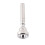 Silver Horn Mouthpiece Metal Easy Blowing Performance 1Pack 1