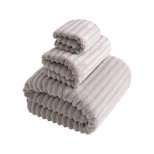Thickened Coral Velvet Towel – Highly Absorbent, Soft, Quick-Drying, Reusable for Bath, Yoga, Sports & Travel