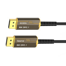 Long Distance DisplayPort Fiber Opticals Cable 16K@30Hz 8K@60Hz @240Hz High Refreshes Rate for Monitors Gaming VRs