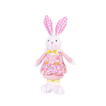 Muñeco de conejito de Pascua sentado - Lindo peluche de conejo sentado para decoración de mesa, bodas y fiestas en el hogar