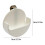 White Car Visor Dip Can Holder 2PCS 4