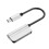 Προσαρμογέας υποδοχής ακουστικών USB C2 σε 1USB τύπου C σε Hi Res35mm υποδοχή ήχου AUX για 1