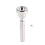 Silver Horn Mouthpiece Metal Easy Blowing Performance 1Pack 6