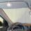 White Car Visor Dip Can Holder 2PCS 2