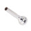 Silver Horn Mouthpiece Metal Easy Blowing Performance 1Pack 7