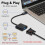 Προσαρμογέας DisplayPort σε VGA - Μετατροπέας 1920x1200HD για προβολέα/οθόνη με επιχρυσωμένες 2