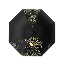 Folding Rain & Sun Umbrella – UV Protection, Compact, Lightweight, Rebound Resistant, Portable for Outdoor Use, Easy Storage