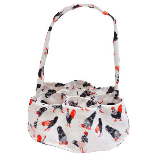 Egg Storage Bag, Cloth 7 Egg Capacity, Compact Structure, Kitchen & Refrigerator Organizer