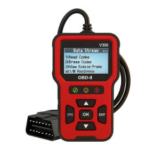 OBD2-Scanner-Diagnosegerät: Erweiterter Fehlercodeleser mit UmfasSender Fahrzeugüberwachung