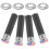Κιτ κλειδαριάς και λαβής πόρτας χωρίς επωνυμία 4 τεμαχίων από ανθρακονήματα 1